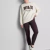 Oversized cotton rich active run club sweatshirt