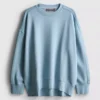 Oversized drop-shoulder sweatshirt