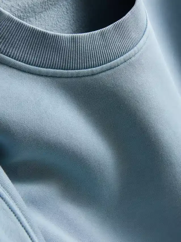 Oversized drop-shoulder sweatshirt