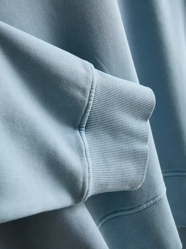 Oversized drop-shoulder sweatshirt