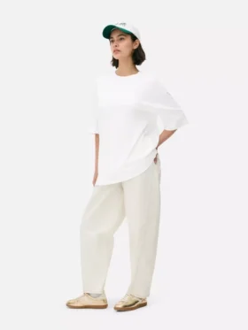 Oversized essential jersey t-shirt