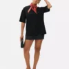 Oversized essential jersey t-shirt