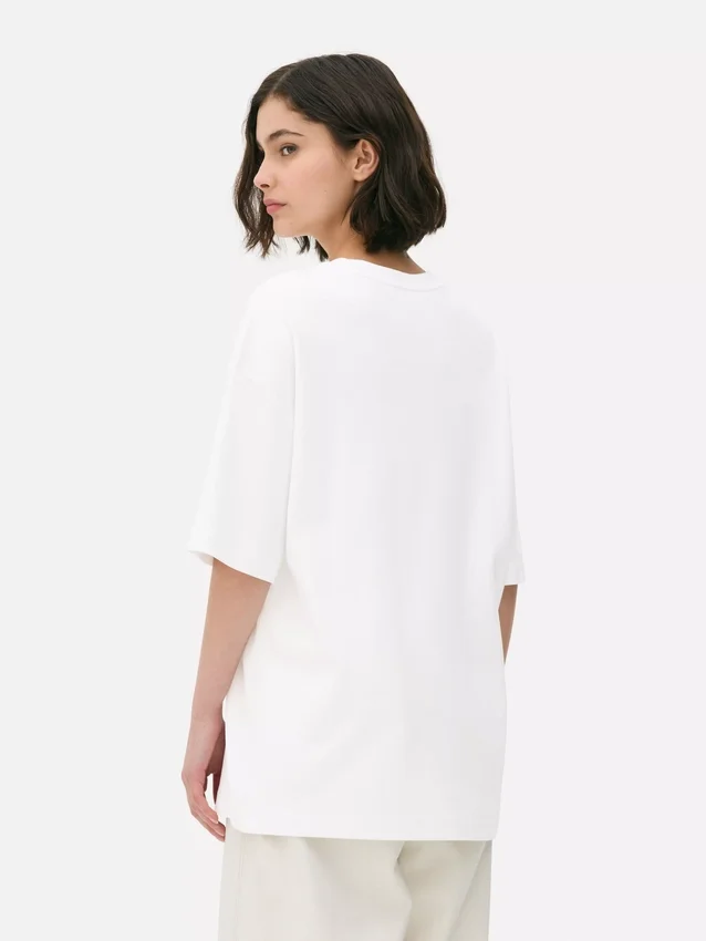 Oversized essential jersey t-shirt