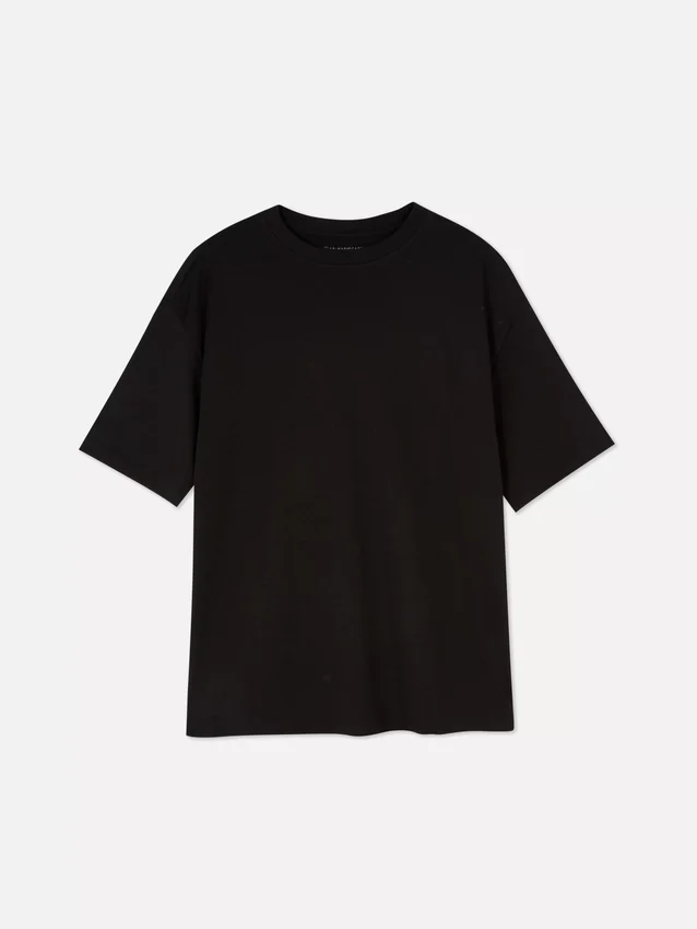 Oversized essential jersey t-shirt