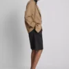 Oversized single-breast blazer