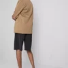 Oversized single-breast blazer