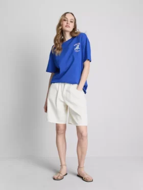 Oversized soleil print t-shirt