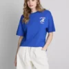 Oversized soleil print t-shirt