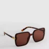 Oversized square sunglasses