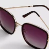Oversized square sunglasses