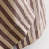 Oxford stripe drawstring pants
