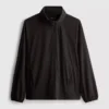 Packaway zip-up rain jacket