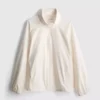 Packaway zip-up rain jacket
