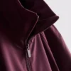 Packaway zip-up rain jacket