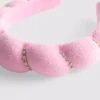 Padded embellished headband