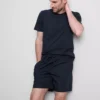 Pajama t-shirt and shorts set