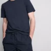 Pajama t-shirt and shorts set