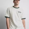 Palm courts ringer t-shirt