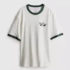 Palm courts ringer t-shirt