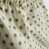 Palm tree textured swimming shorts