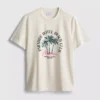 Paradise beach graphic t-shirt