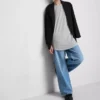 Patch pocket longline tee
