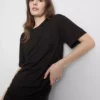 Patch pocket longline tee