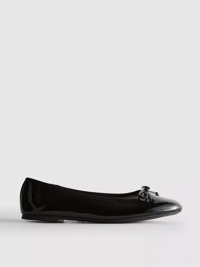 Patent ballet flats