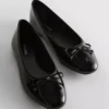 Patent ballet flats