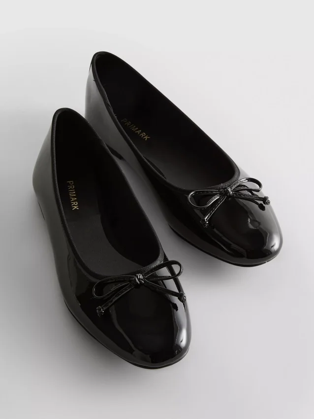 Patent ballet flats