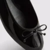 Patent ballet flats