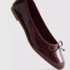 Patent ballet flats
