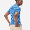 Patterned crepe shirt