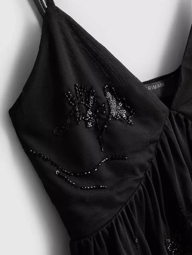 Paula echevarría beaded babydoll top