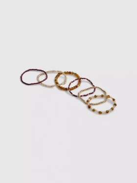 Paula echevarría beaded bracelets