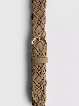 Paula echevarría braided belt