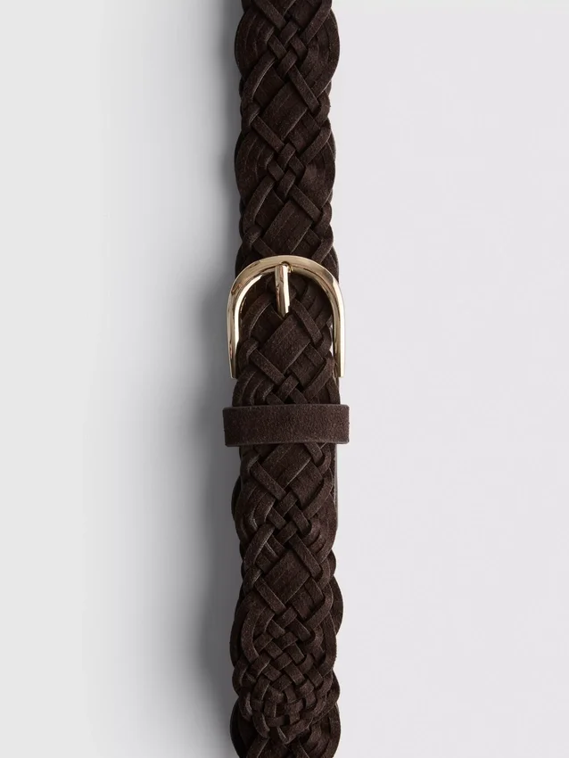 Paula echevarría braided belt