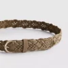 Paula echevarría braided belt