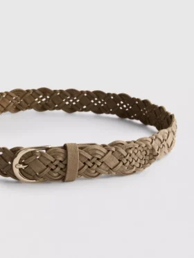 Paula echevarría braided belt