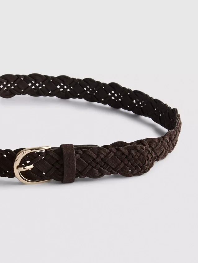Paula echevarría braided belt