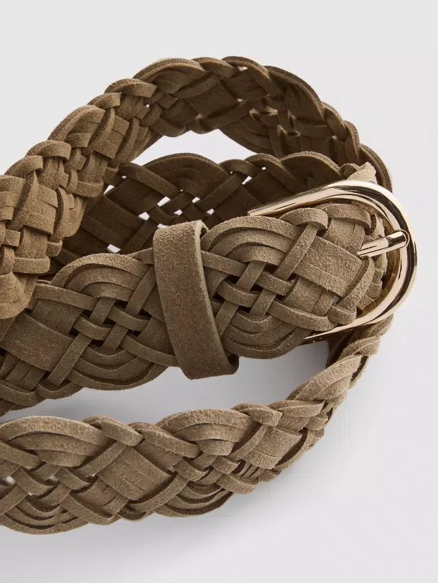 Paula echevarría braided belt