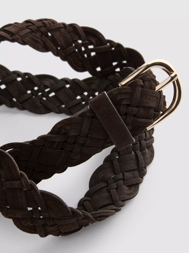 Paula echevarría braided belt