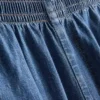 Paula echevarría cotton-rich denim harem pants
