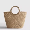 Paula echevarría crochet bucket bag