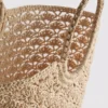 Paula echevarría crochet bucket bag