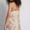 Paula echevarría crushed satin longline cami top