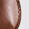 Paula echevarría faux leather studded shoulder bag