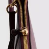 Paula echevarría faux leather studded shoulder bag