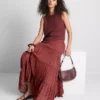 Paula echevarría knitted asymmetrical top