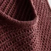 Paula echevarría knitted asymmetrical top